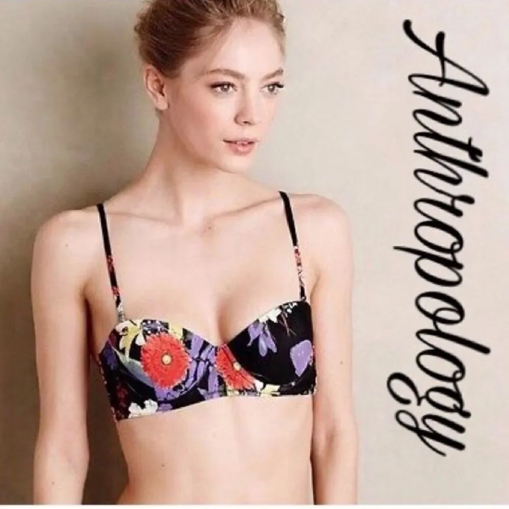 ✨ HP✨Anthropology Mix & Match Bikini Top✨